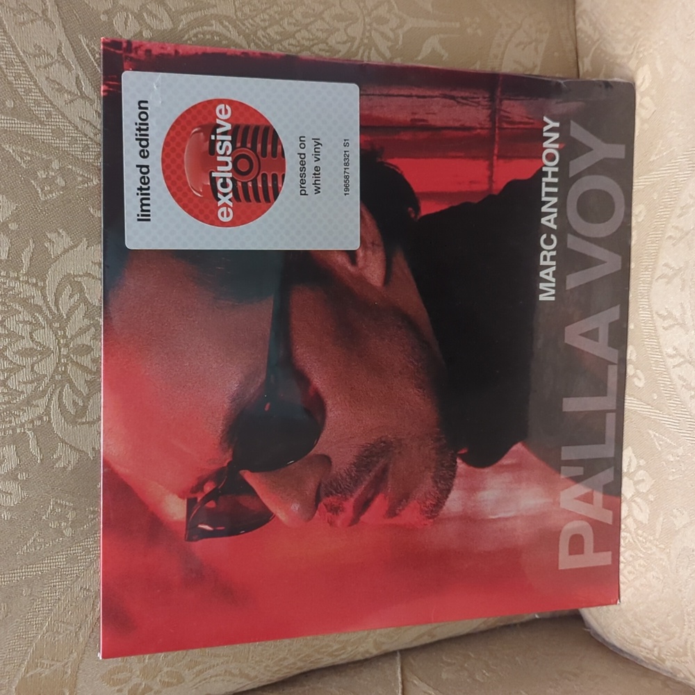 New! Limited Edition Marc Anthony PA'LLA VOY pressed on white vinyl.